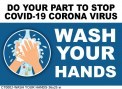 CT0002-WASH YOUR HANDS-36x24 in